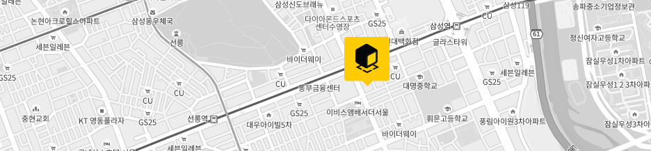 한국 오피스 지도 이미지